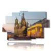 tableau avec photos d eglises saint petersbourg - version: 9 pannelli 171x108cm