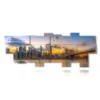 tableaux new york de couleur moderne - version: 19 pannelli 306x116cm