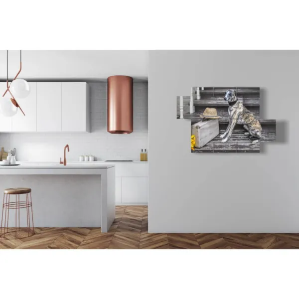 decorazione cane antico