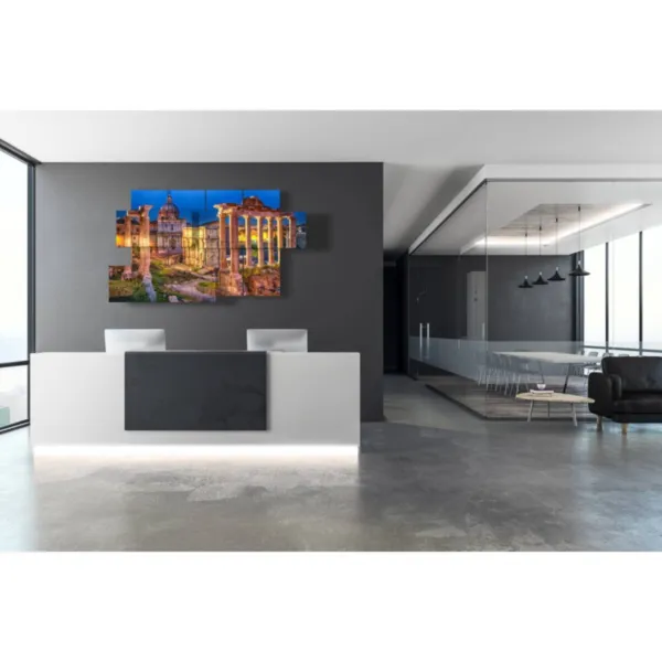 Paintings of Rome with the Roman Forum