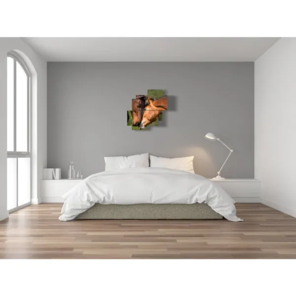 cuadros de caballos galopando