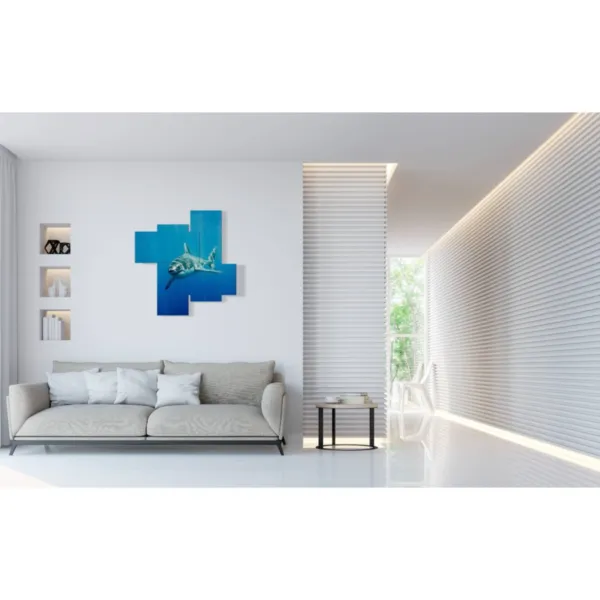 decoración de peces pintados