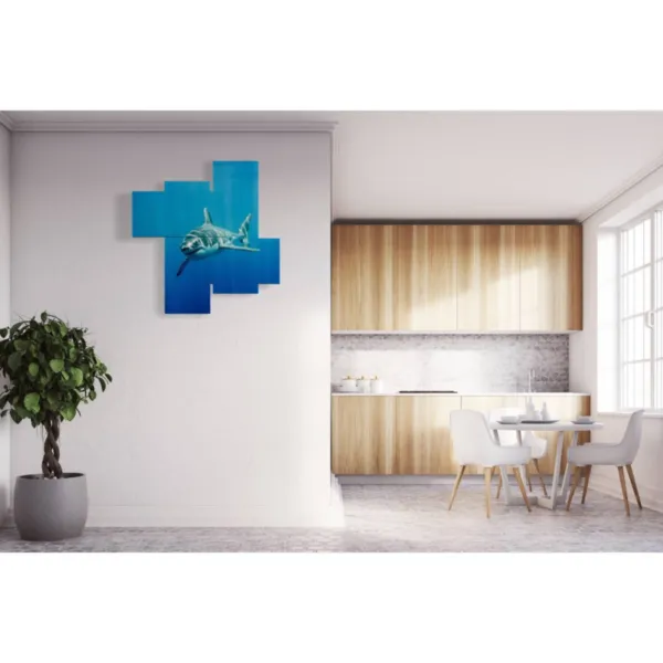 decoraciones con peces pintados