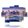 quadro sopra la citta di tokyo - version: 9 pannelli 164x114cm