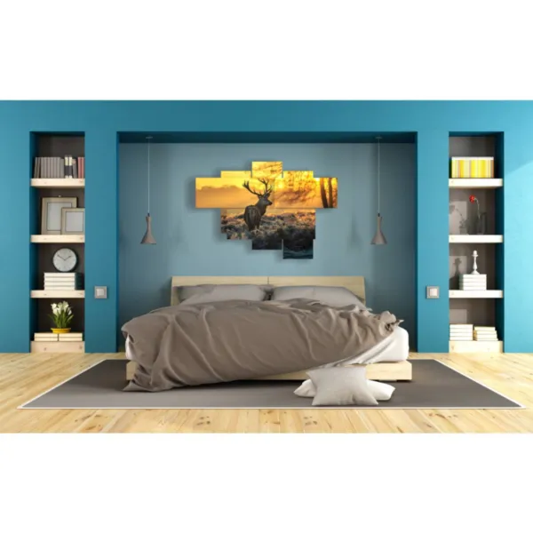 decorazioni quadri animali montagna