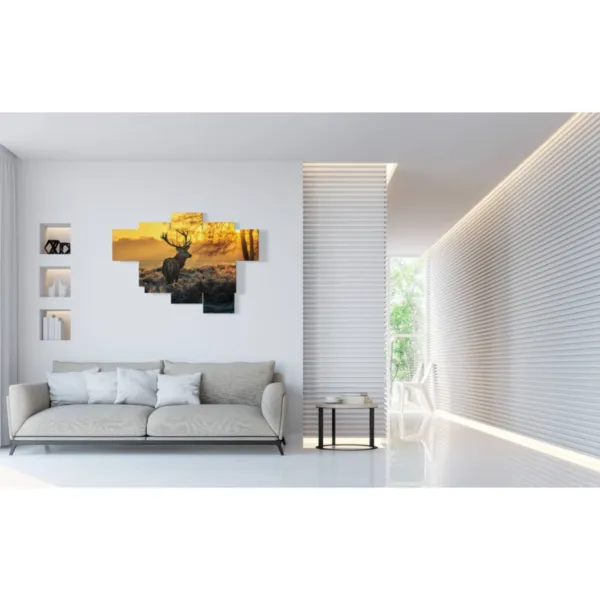 Mountain prints with animals