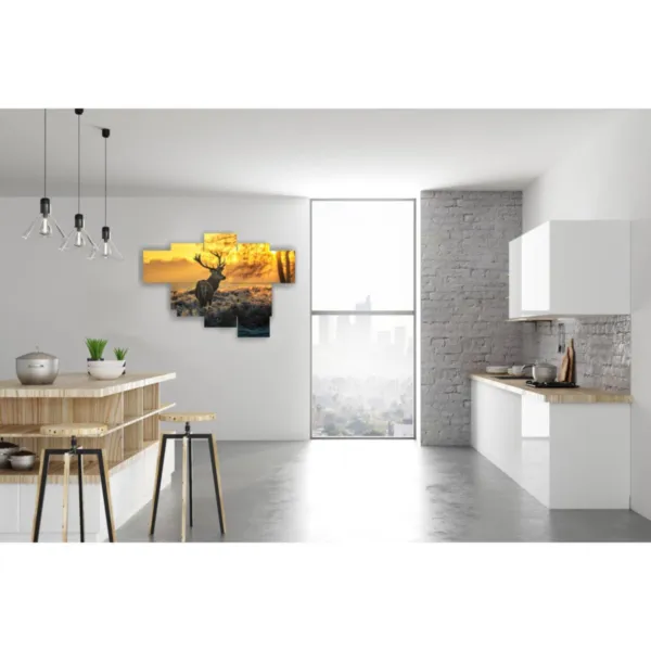 quadri di animali e montagne