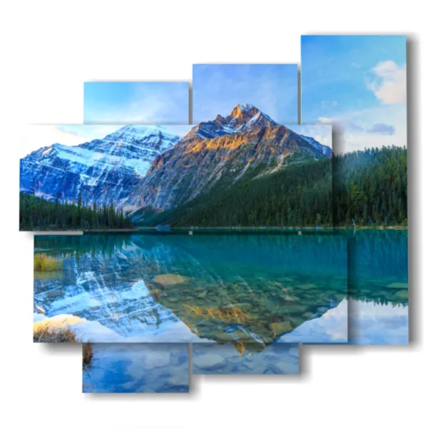 paintings with lakes