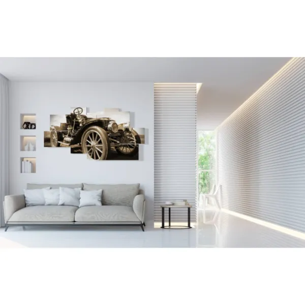 vintage car interior design