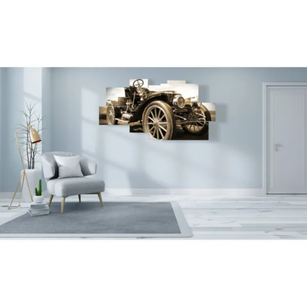 Wandbild, Vintage-Auto