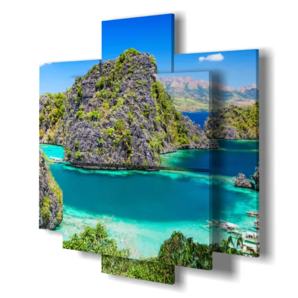 modern seaside landscape prints