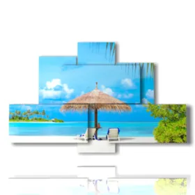 Modern paintings with a sea theme