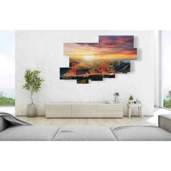 Print frame of the San Francisco Bridge