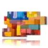 tableaux geometriques colores - version: 7 pannelli 157x90cm