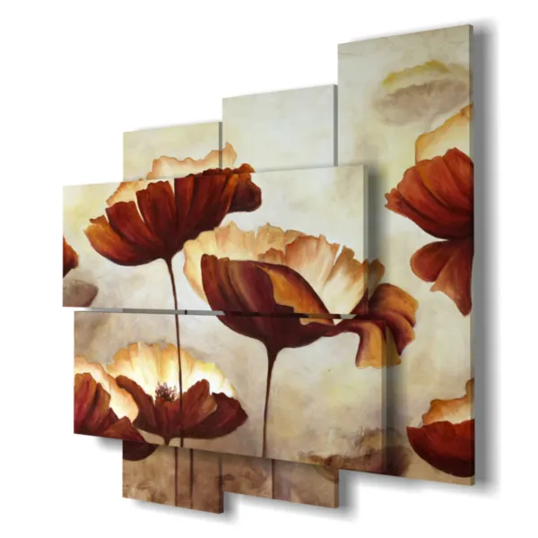 colored abstract paintings