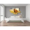 Paintings of horses galloping