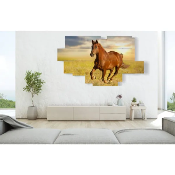 paintings of horses in motion