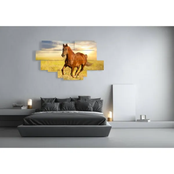 Paintings of animals, horses