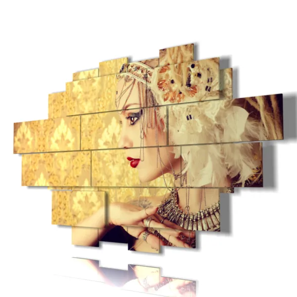 cuadros de mujeres contemporáneas