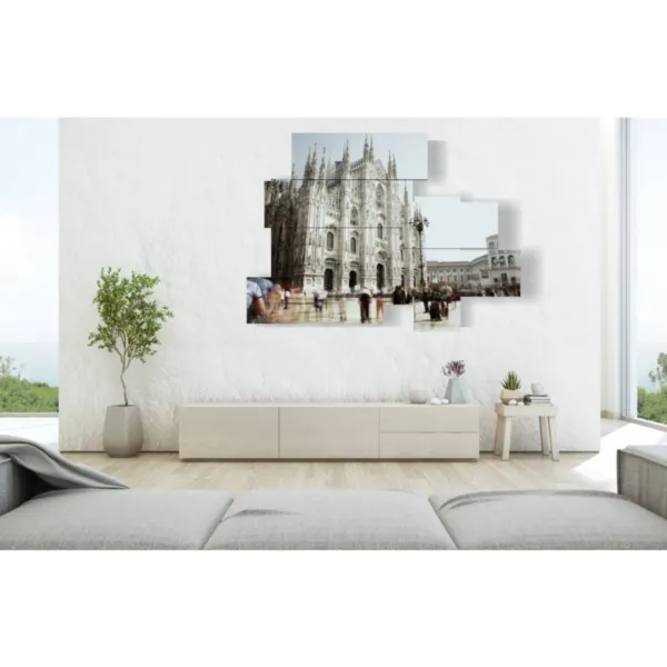 Tableaux modernes de la cathédrale de Milan