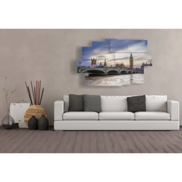 Paintings of London as an urban example.