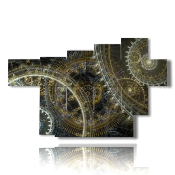 cadre moderne à panneaux