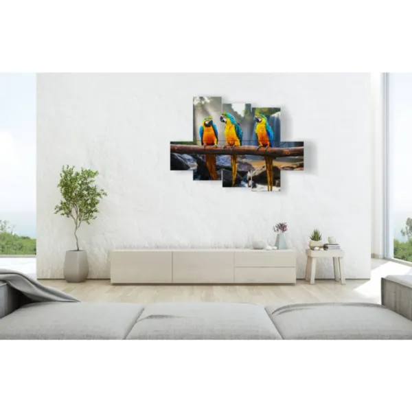 Tableaux avec des oiseaux sur des branches