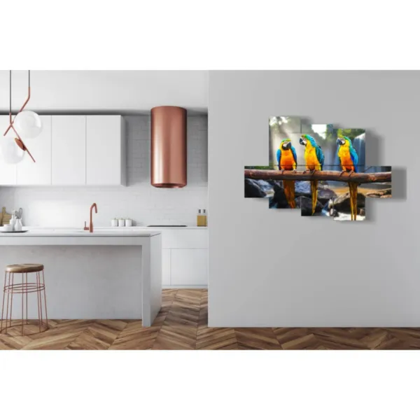 Tableaux modernes avec des oiseaux