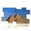 paintings egypt with its pyramids - version: 10 pannelli 186x105cm