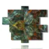 modern decorative painting with fantasy - version: 12 pannelli 175x146cm