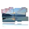 photo paintings mountain mount fuji - version: 11 pannelli 184x104cm