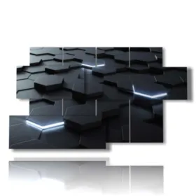 Cuadro para sala de estar moderna