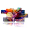 abstrakte blumen bilder drucke - version: 10 pannelli 200x106cm