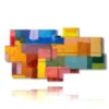 tableaux geometriques colores - version: 8 pannelli 184x100cm