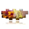 painting with abstract modern paintings for your fantasy - version: 11 pannelli 232x98cm