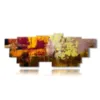 painting with abstract modern paintings for your fantasy - version: 16 pannelli 293x107cm