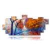 pictures of paintings trees - version: 15 pannelli 250x112cm