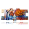 pictures of paintings trees - version: 13 pannelli 233x107cm
