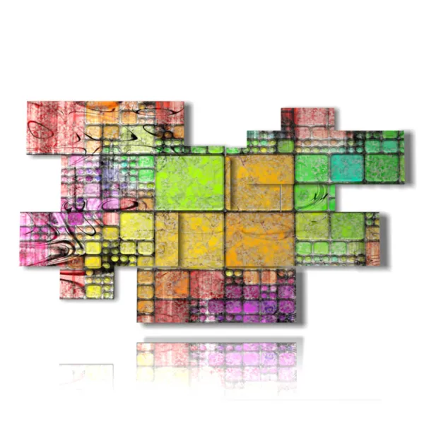 tableaux géométriques modernes