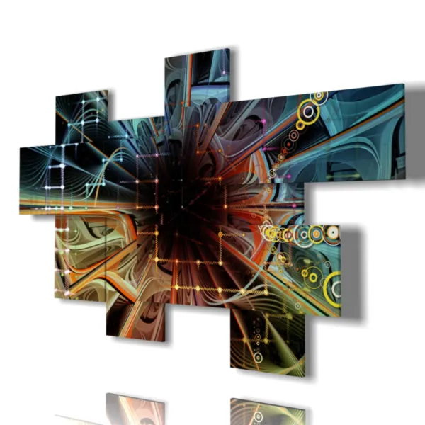 impressions de tableaux abstraits