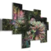 quadri astratti fiori
