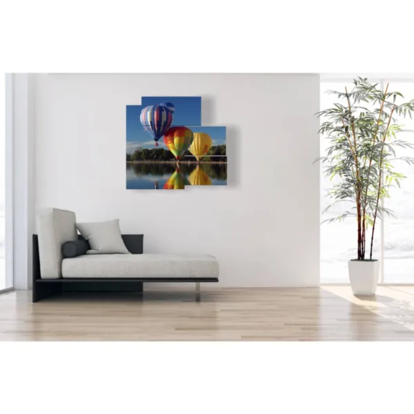 tappeti e quadri di mongolfiere