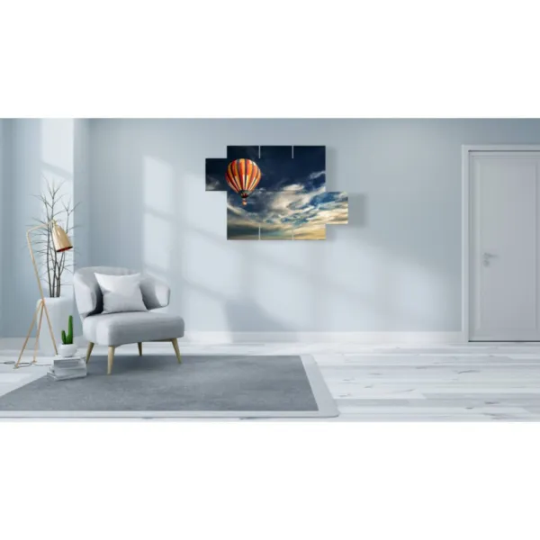tableaux modernes montgolfière