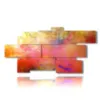 modern panel paintings with color vapors - version: 10 pannelli 212x111cm