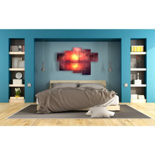 Decoraciones con fotos artísticas de fantasía.