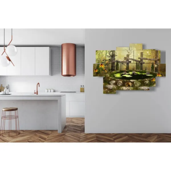 Innenraumdesign mit Fantasie-Fotos