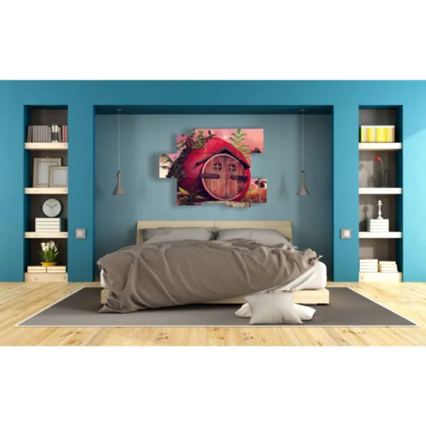 arredamento con immagini di fantasia per bambini