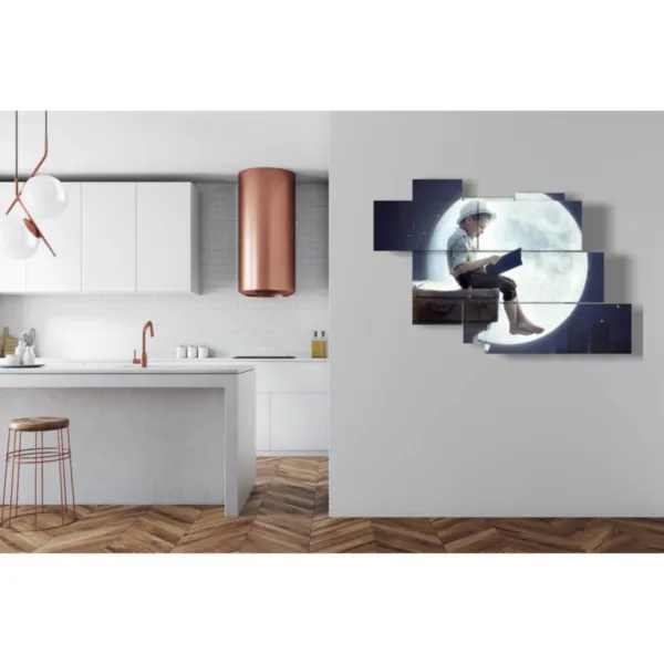 Decor with photos of love and imagination