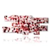 tableaux modernes contemporains a pois rouges et noirs - version: 12 pannelli 242x105cm