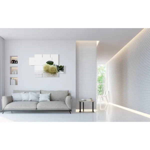 decorazioni con rose bianche